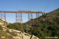 Westbound over High Bridge