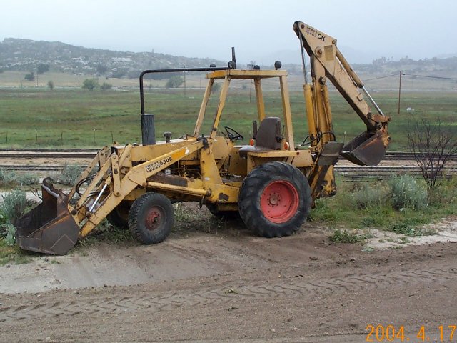 PSRM Case 580B Backhoe